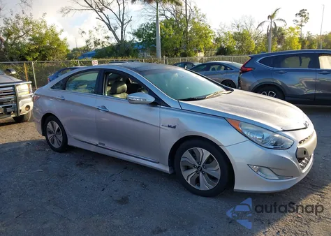 2014 Hyundai Sonata Hybrid Limited z USA, uszkodzony, nr VIN KMHEC4A45EA116099